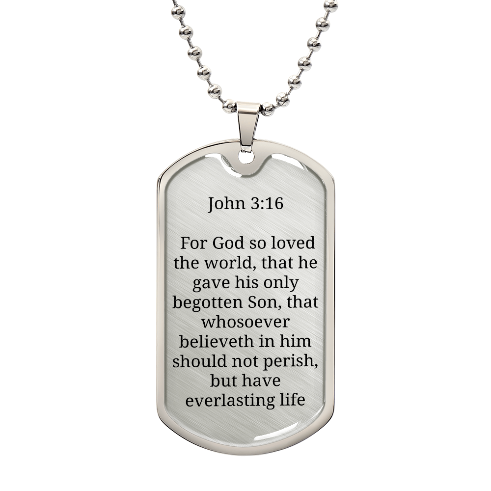 John 3:16 Necklace