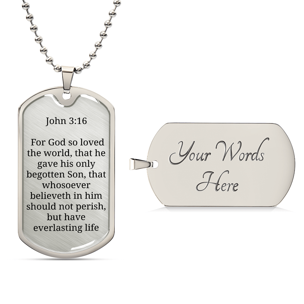 John 3:16 Necklace