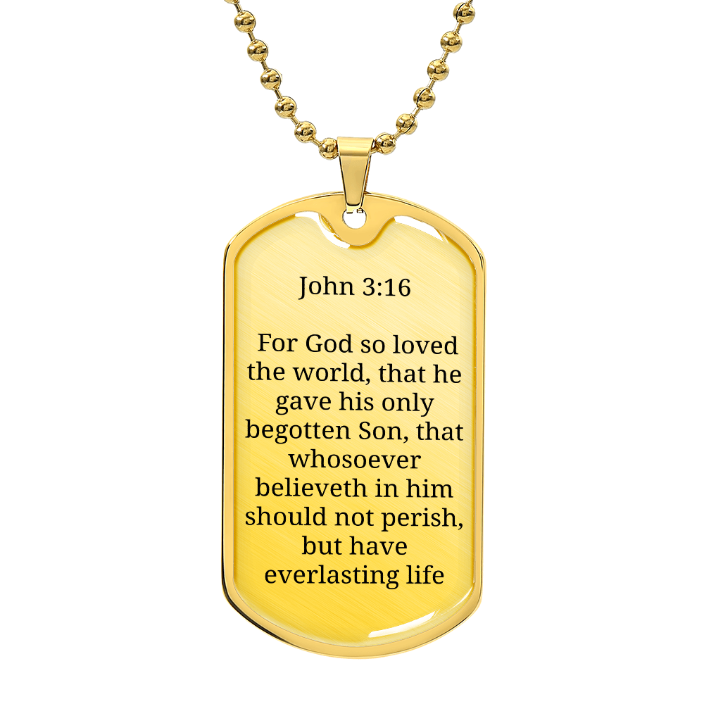 John 3:16 Necklace