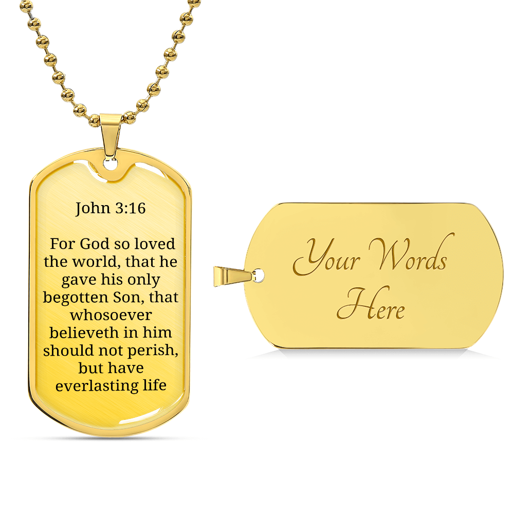 John 3:16 Necklace