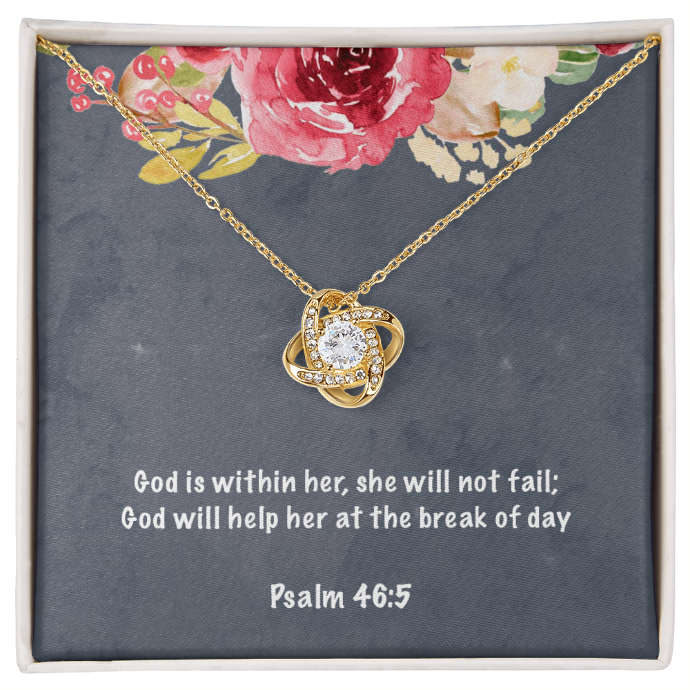 Psalm 46:5 Necklace for Her