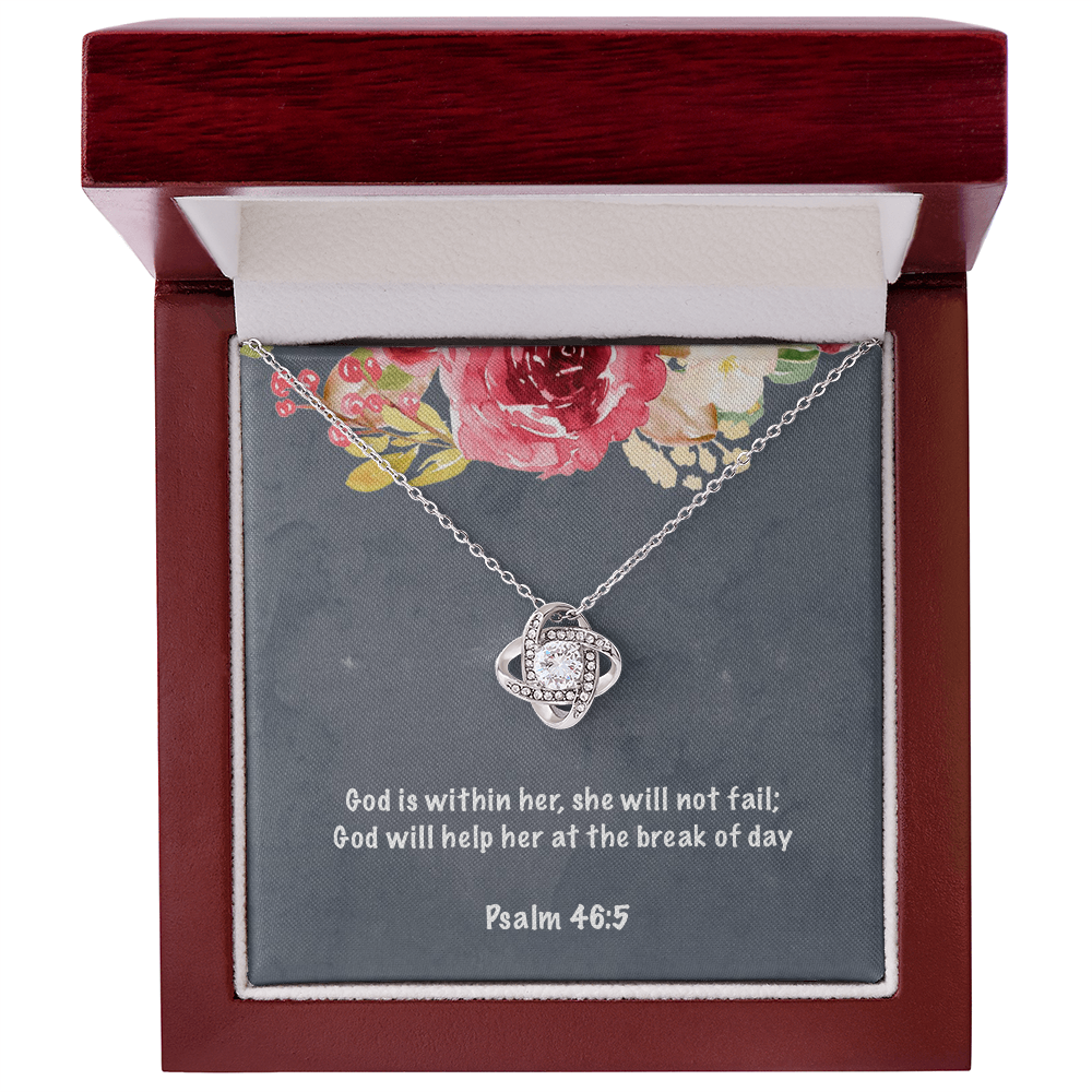 Psalm 46:5 Necklace for Her